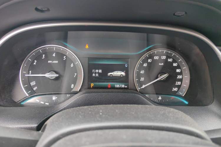 Used Buick GT 2018 15T Dual-Clutch Elite Model China V Standard Instrument Cluster