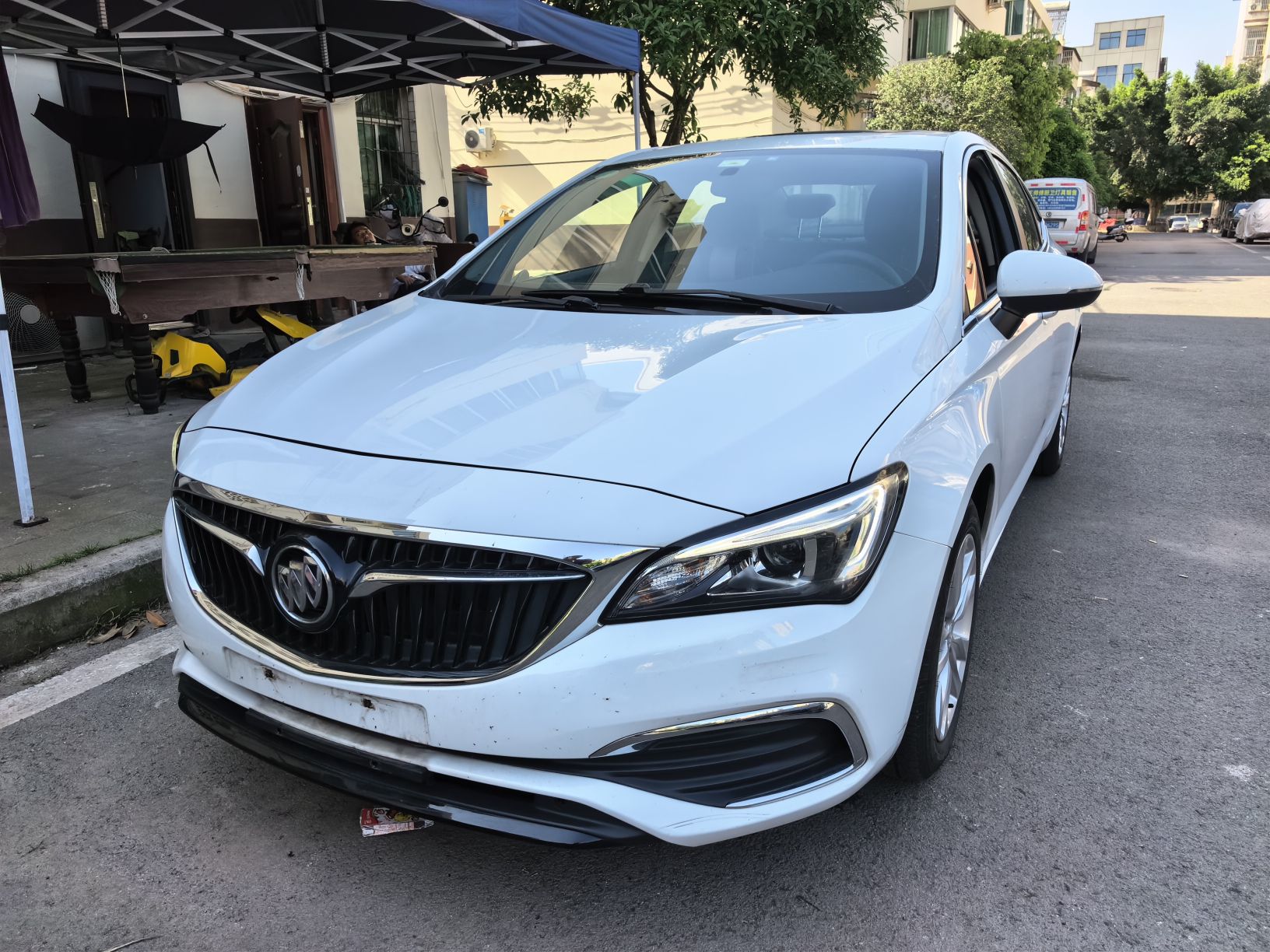 Parte inferior delantera