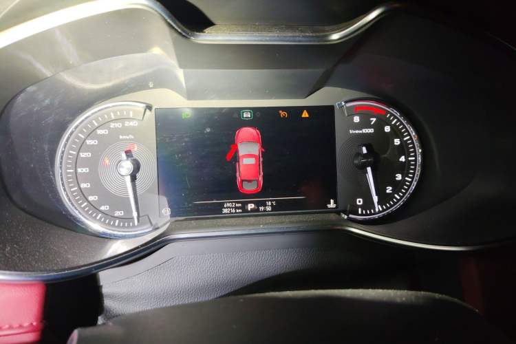 Used MG 6 2019 20T Automatic Trophy 10th Anniversary Edition Instrument Cluster