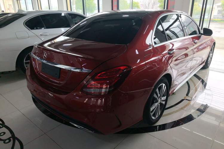 Used Mercedes-Benz C-Class 2015 Revised C 200 L Sport Edition Rear Right 45 Deg