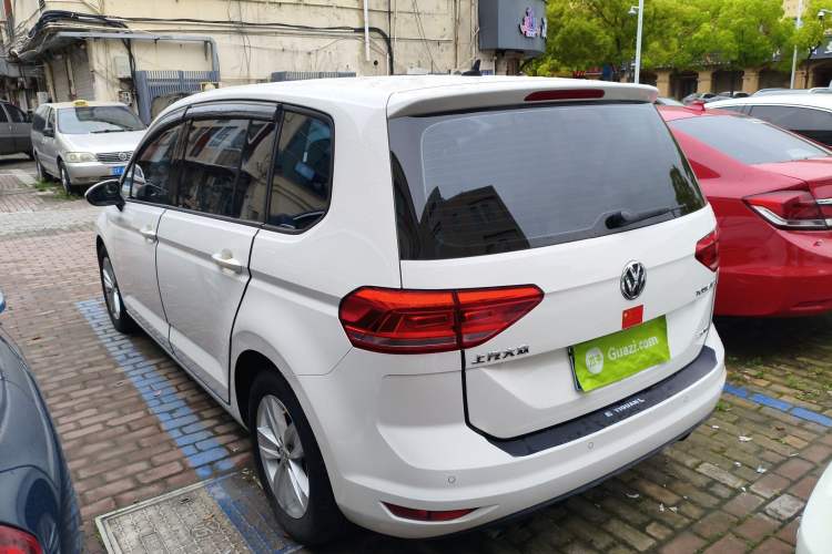 Used Volkswagen Touran 2018 Volkswagen Touran L 280TSI DSG Style Edition 7 Seats China V Emission Standard Rear Left 45 Deg