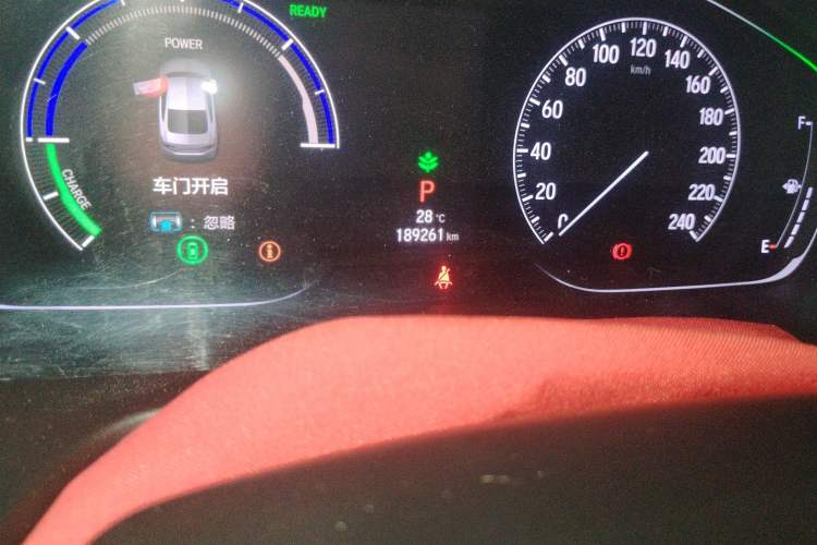 Used Honda Accord 2018 Rui·Hybrid 2.0L Rui Ku Edition China VI Odometer Close Up