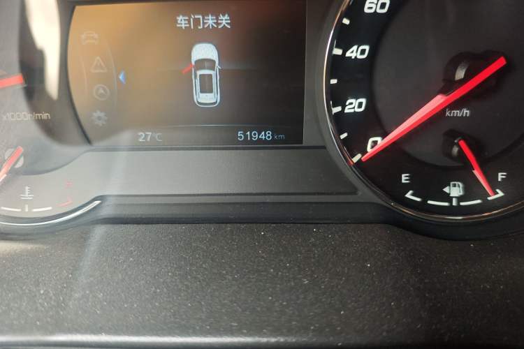 Used CHANGAN CS35PLUS 2018 1.6L Manual Changlian Edition China V Standard Odometer Close Up
