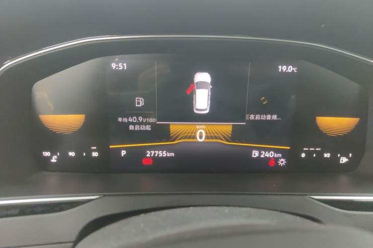 Used Volkswagen Magotan 2025 Zhongxiang Version 280TSI DSG Comfort Edition Instrument Cluster