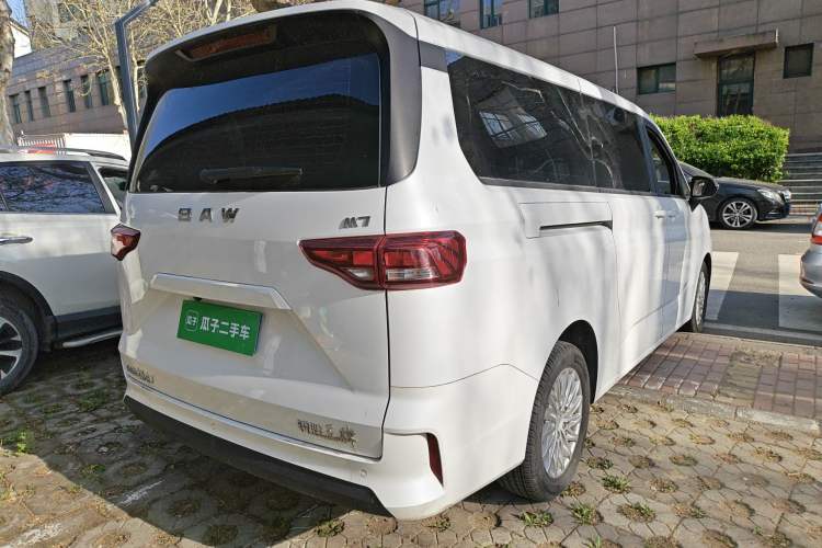 Used BAW Ruisheng Ace M7 2023 2.0L Automatic Long-wheelbase Business Version 7 Seats Rear Right 45 Deg