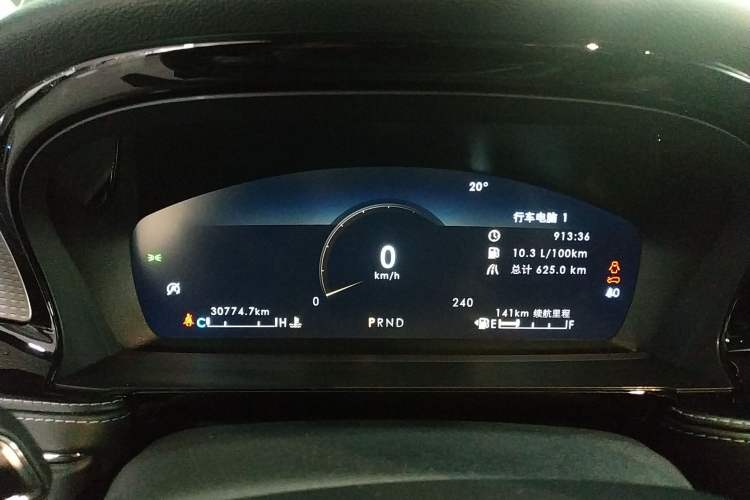 Used Lincoln Corsair 2022 Revised Version 2.0T Two-Wheel Drive Premium Edition Instrument Cluster