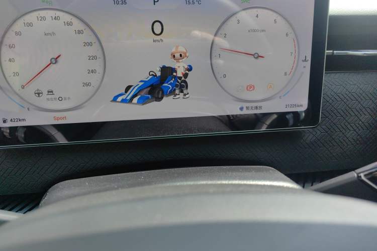 Used Chery Explore 06 2023 YUEYE Edition 1.6T Four-Wheel Drive Adventure Odometer Close Up