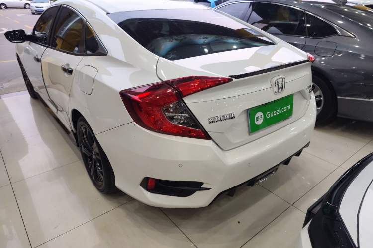 Used Honda Civic 2019 220TURBO CVT Dynamic Edition China VI Emission Standard Rear Left 45 Deg