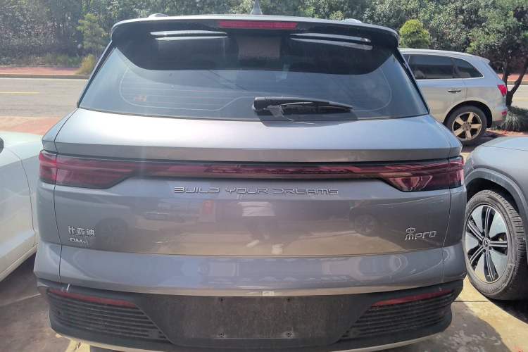 Used BYD Song Pro New Energy 2024 HONOR Edition DM-i 71KM Leading Model Rear