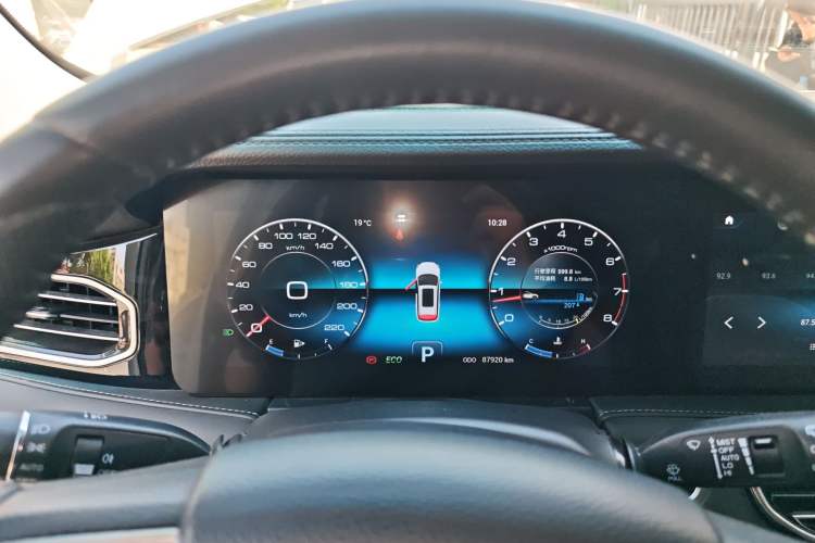 Used JETOUR X90 2020 1.6T DCT Shadow Edition 7-Seater Instrument Cluster