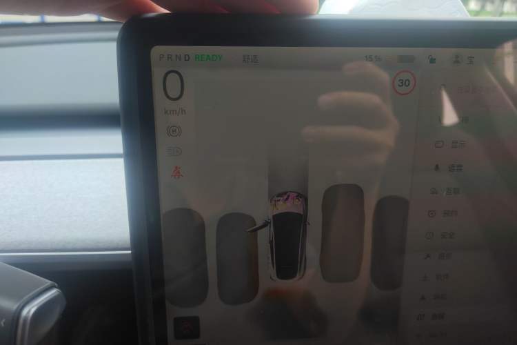 Used Tesla Model Y 2024 Rear-Wheel-Drive Version Instrument Cluster