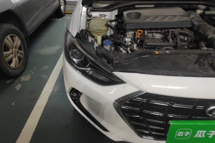 Used Hyundai Elantra (6th Generation / Lingdong) 2019 1.4T Dual-Clutch Xuan Dong · Dynamic Model Right Front Headlight