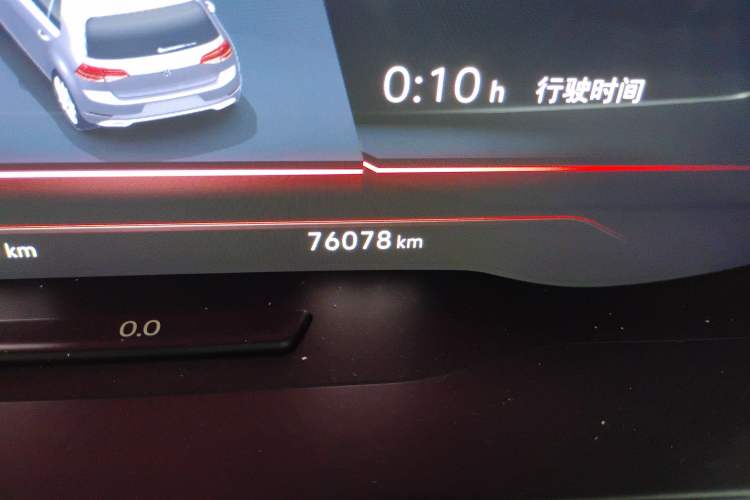 Used Volkswagen Golf GTI 2018 2.0 TSI GTI Odometer Close Up