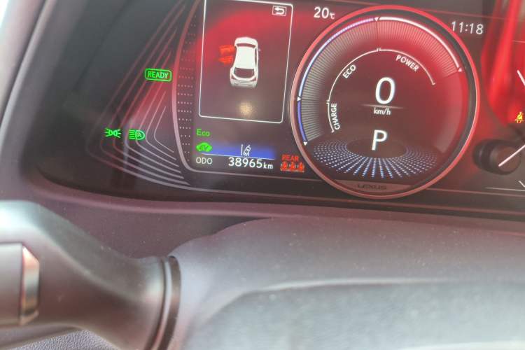 Used Lexus UX 2020 260h Explore & Adventure Edition Odometer Close Up