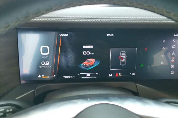 Used Tank 300 2021 Off-Road Edition 2.0T Conqueror Instrument Cluster