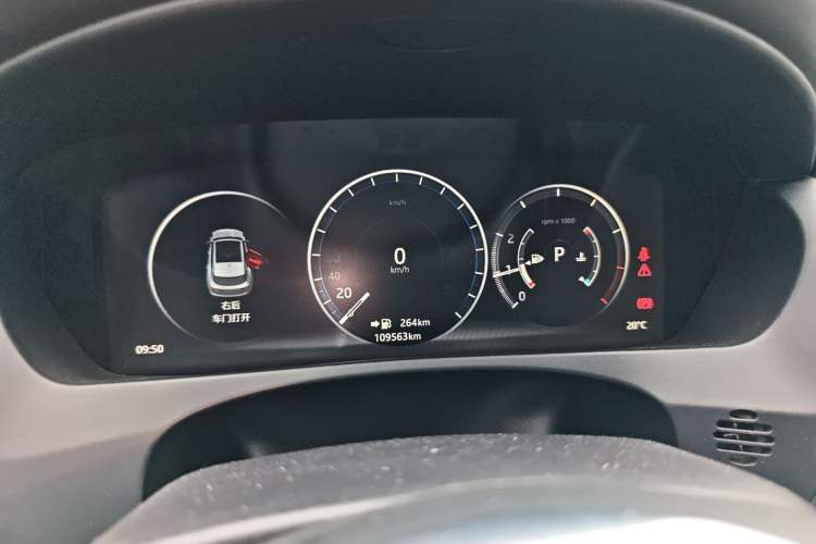 Used Jaguar F-PACE 2016 2.0T Two-Wheel-Drive R-Sport Sport Edition Instrument Cluster