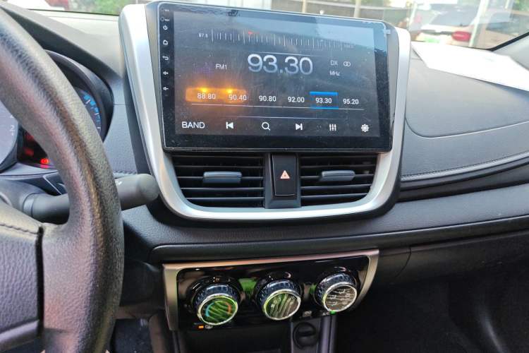 Used Toyota YARiS L Zhi Xiang 2019 1.5E CVT Dynamic Edition China VI compliant Audio And AC Panel