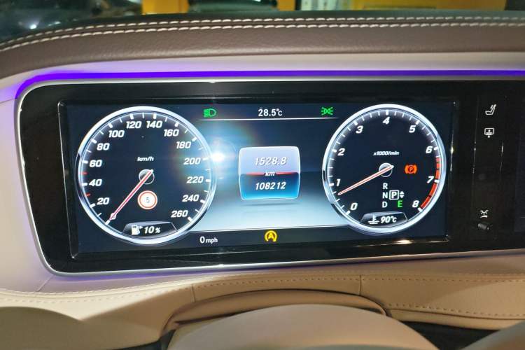 Used Mercedes-Benz S-Class 2014 S 320 L Luxury Model Instrument Cluster