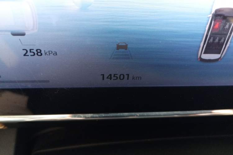 Used Geely Auto FX11 2024 1.5TD DCT Prestige Edition Odometer Close Up