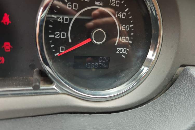 Used Great Wall C30 2012 1.5L Manual Luxury Version Odometer Close Up