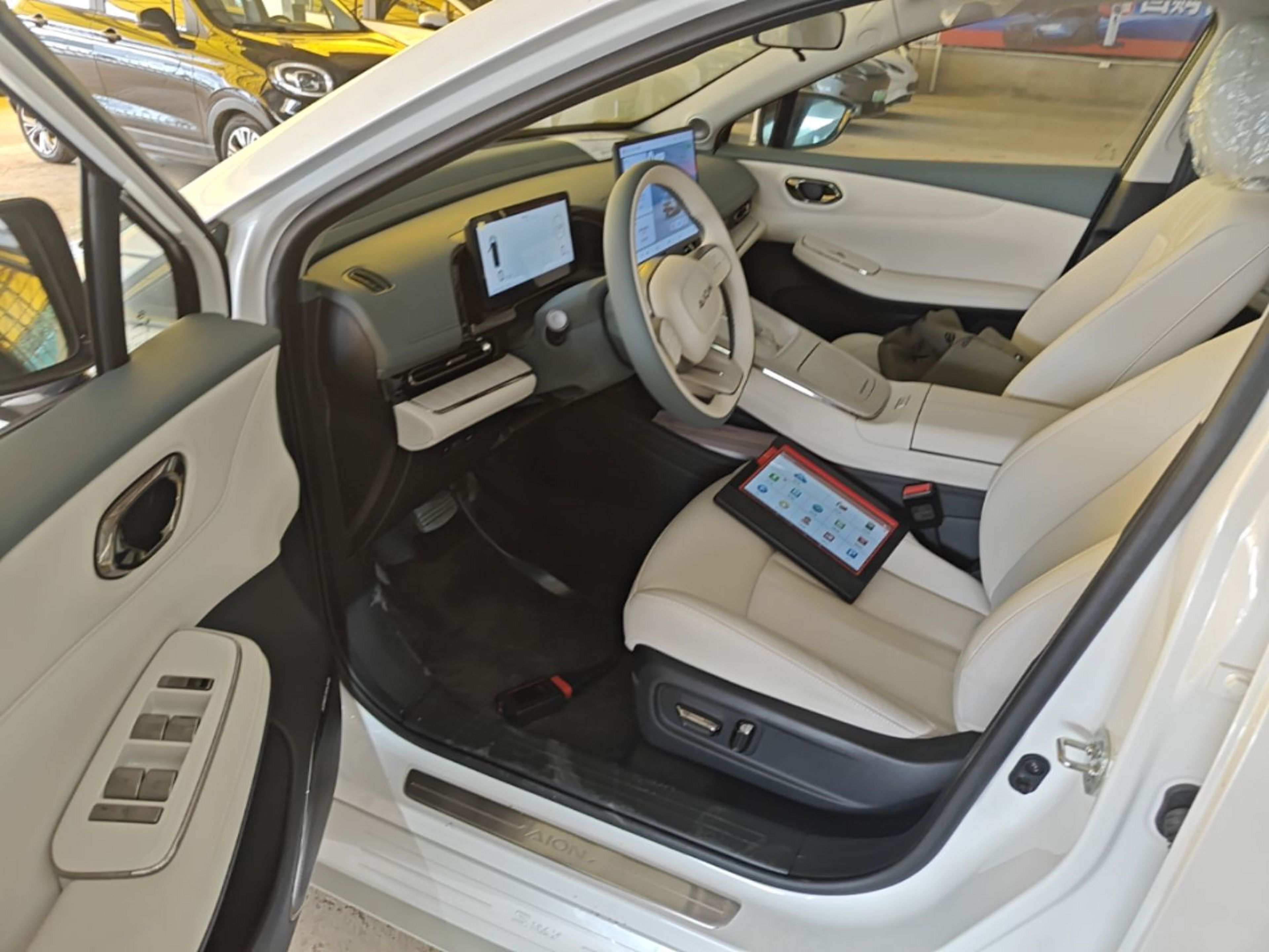 Avant de la voiture