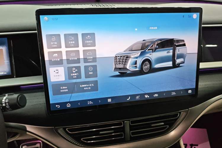 Used Denza D9 2025 DM-i Intelligent Drive 1020 Four-Wheel Drive Flagship Model