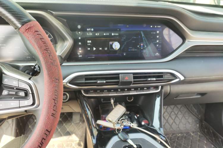 Used GAC Trumpchi GS4 2023 270T Automatic Smart Drive Technology Edition Audio And AC Panel