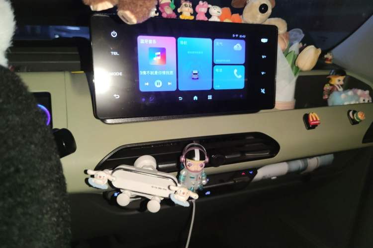 Used Geely Galaxy Panda 2024 Panda Mini 200km Endurance Bear Audio And AC Panel