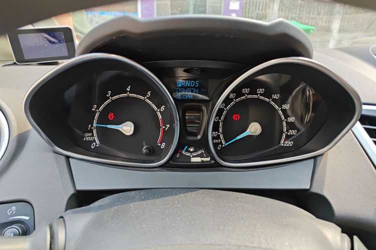 Used Ford Fiesta 2013 Hatchback 1.5L Automatic Fashion Edition Odometer Close Up