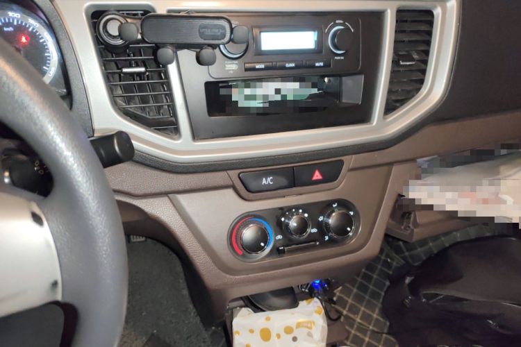 Used BAIC Ruixiang Boteng V2 EV 2022 Enclosed Van Standard Type Henan Lithium Battery Audio And AC Panel