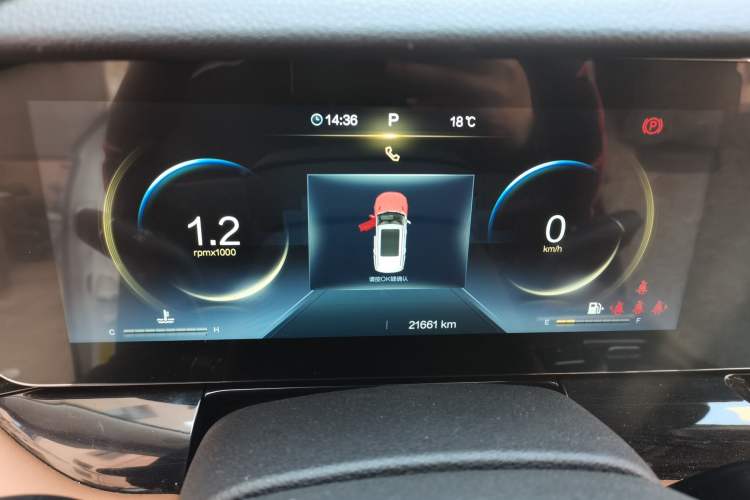 Used Bestune T99 2022 20TD Automatic Sport Prestige Special Edition Instrument Cluster