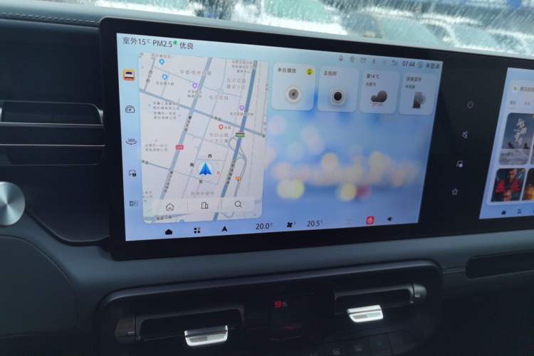 Used BAIC Off-Road BJ40 2024 2.0T All-New Ring of the Taklamakan Champion Edition Audio And AC Panel