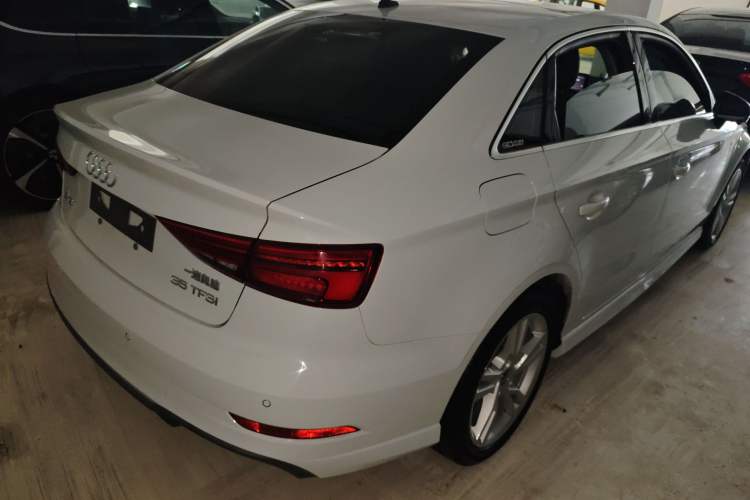 Used Audi A3 2020 Limousine 35 TFSI Fashion Edition China VI Emission Standard Rear Right 45 Deg