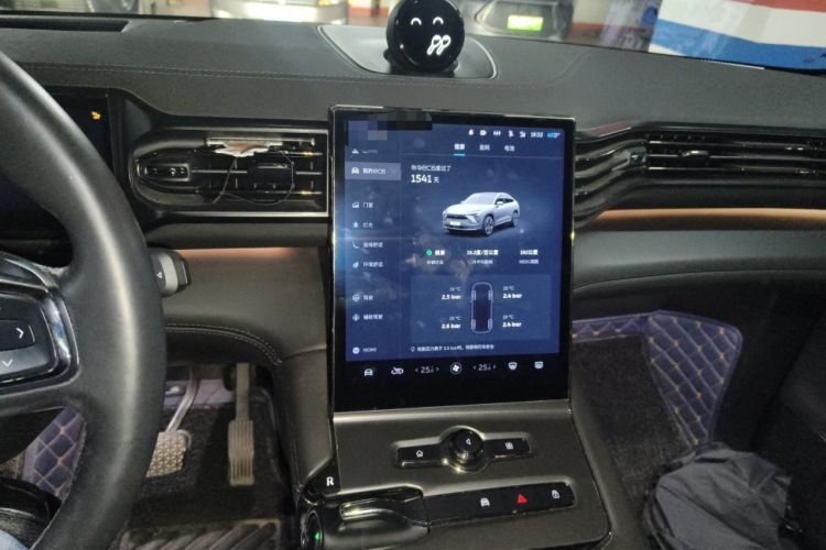 Used Nio EC6 2020 430 km Sport Version Audio And AC Panel