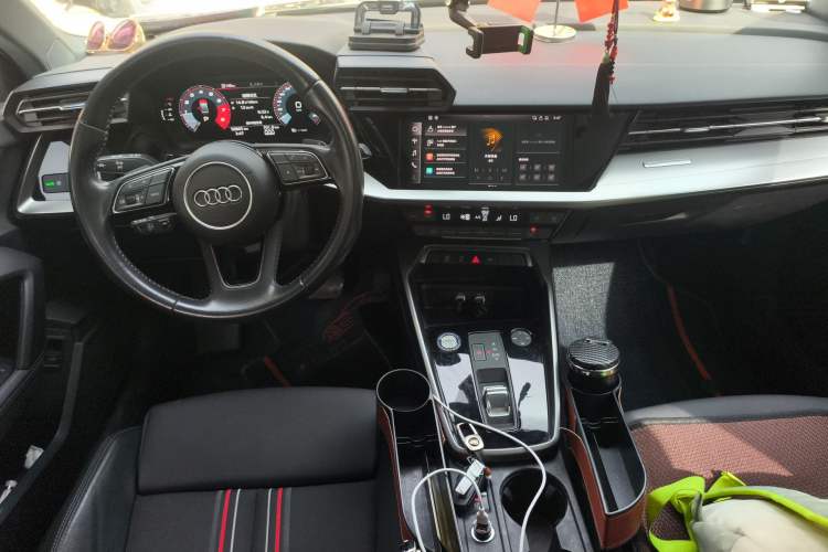 Used Audi A3 2021 A3L Limousine 35 TFSI Fashion Sport Model Center Console