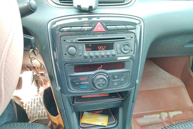 Used Peugeot 308 2012 1.6L Manual Fashion Edition Audio And AC Panel