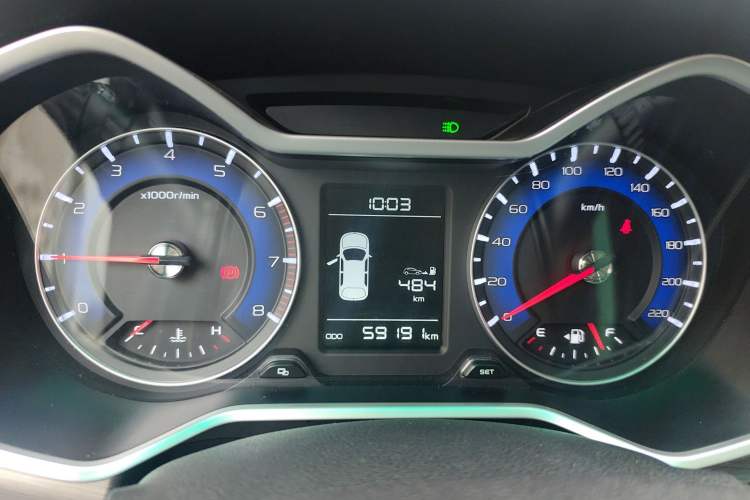 Used Geely Auto Vision X3 2017 1.5L Manual Elite Model Instrument Cluster