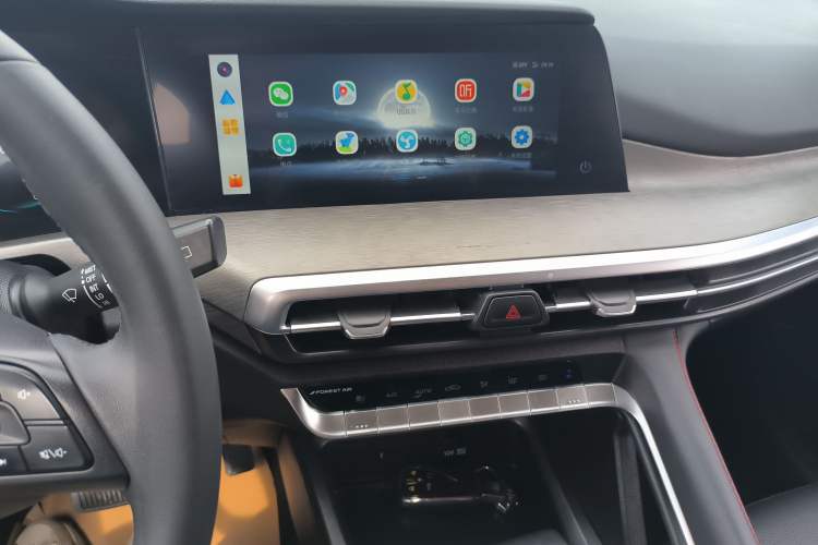 Used CHANGAN CS35PLUS 2021 Blue Whale NE 1.4T DCT Luxury Model Audio And AC Panel