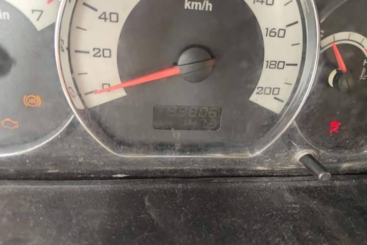 Used Wuling Hongguang 2014 1.5L Base Version Odometer Close Up