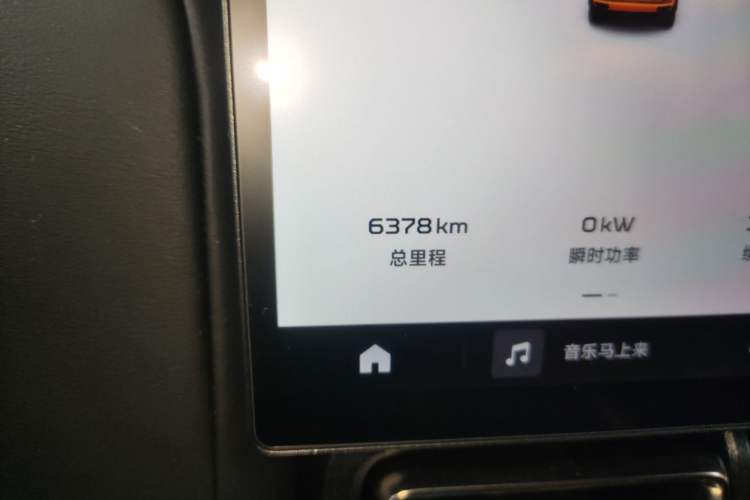 Used iCAR V23 2025 401 Two-Wheel Drive Intelligent Driving Version Odometer Close Up