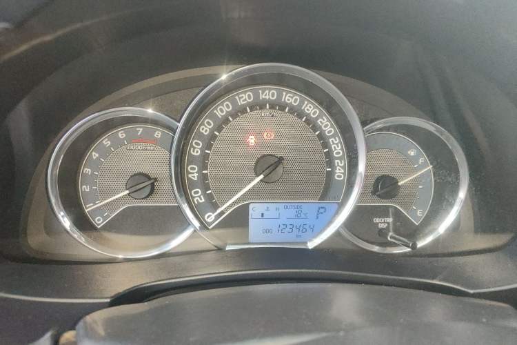 Used Toyota Levin 2016 1.6G CVT Elite Edition Instrument Cluster