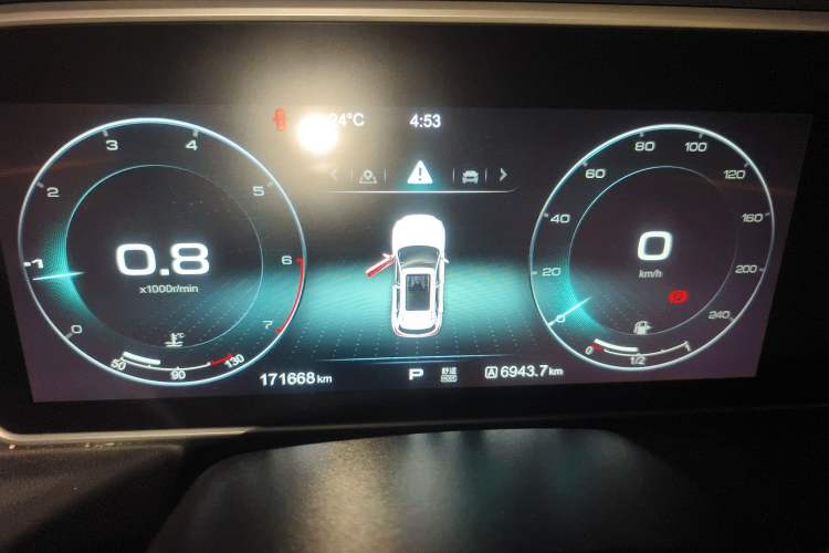 Used Hongqi HS5 2019 2.0T Smart Connect Flagship All-Wheel-Drive Version
