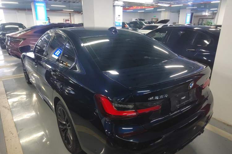 Used BMW 3 Series 2022 Revised 325i M Sport Night Edition Package Rear Left 45 Deg