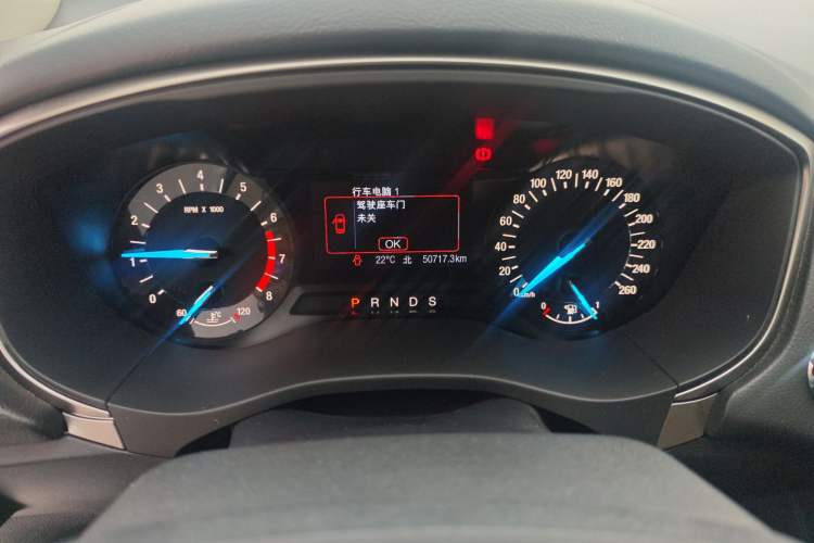 Used Ford Mondeo 2020 EcoBoost 180 Stylish Model Odometer Close Up