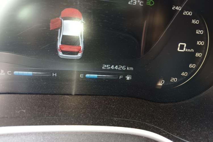 Used Geely Auto Emgrand 2018 1.5L Manual Upward Connect Edition Odometer Close Up
