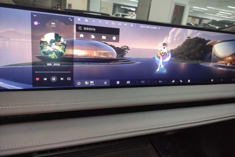 Used Geely Galaxy E8 2025 700 km Long-Range Intelligent Driving Version Audio And AC Panel