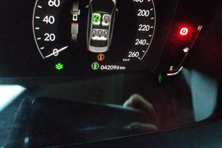 Used Honda Integra 2023 240TURBO CVT Smart Enjoyment Version Odometer Close Up