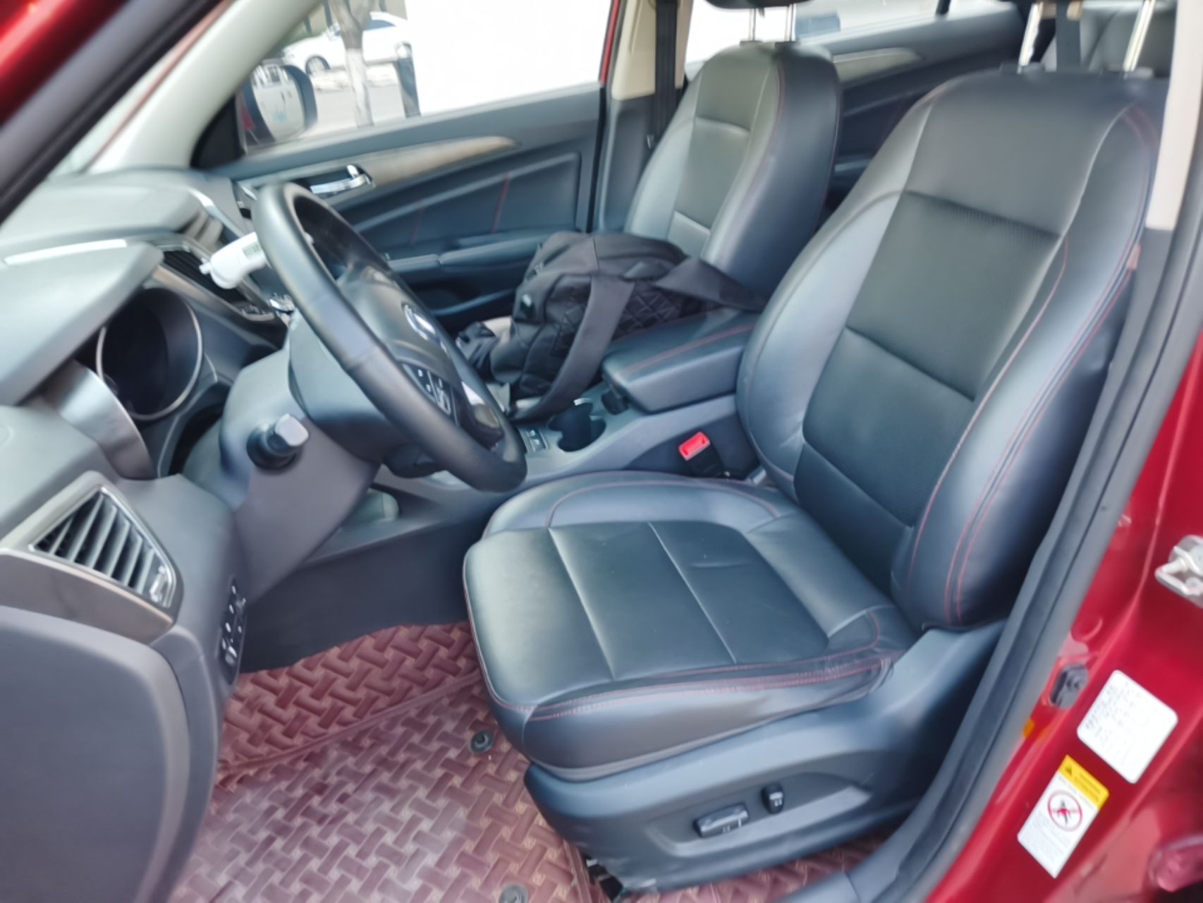 Avant de la voiture