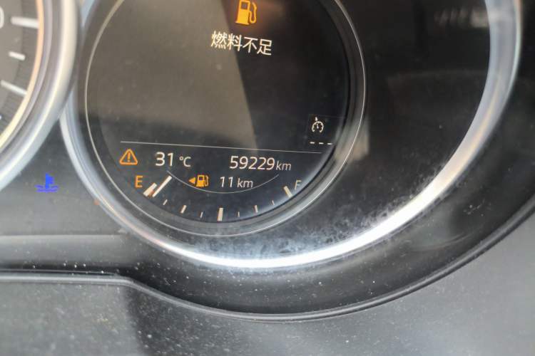 Used Mazda CX-8 2019 2.5L Two-Wheel Drive Luxury Version Odometer Close Up