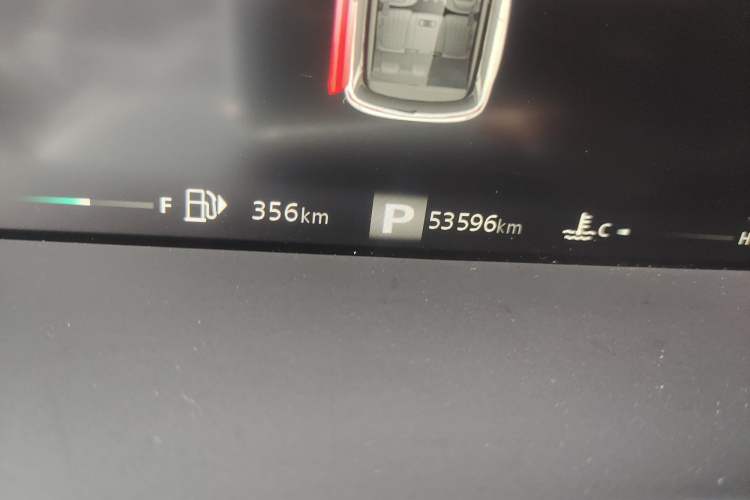 Used Roewe iMAX8 2021 400TGI Supreme Series Ultimate Edition Odometer Close Up